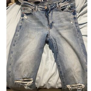 American Eagle Super Stretch Ripped Jeans